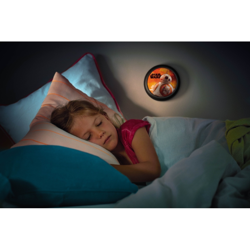 Lampada piccola LED notturna per bambini LED/0,3W/2xAAA