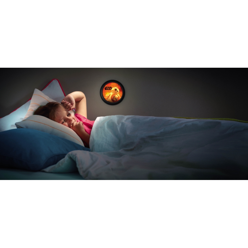 Lampada piccola LED notturna per bambini LED/0,3W/2xAAA