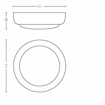 Lampada piccola LED notturna per bambini LED/0,3W/2xAAA