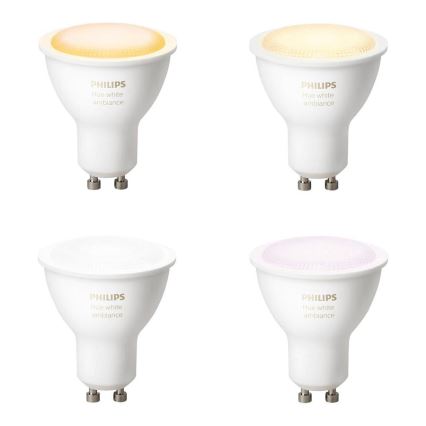 Lampadina LED RGB dimmerabile Philips Hue WHITE AMBIANCE 1xGU10/5,5W/230V