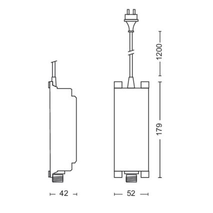 Philips - Alimentatore 48W/12/230V IP67