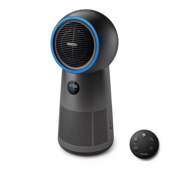 Philips AMF220/15 - Purificatore d'aria, ventilatore e riscaldatore d'aria 3in1 SERIES 2000 230V + telecomando