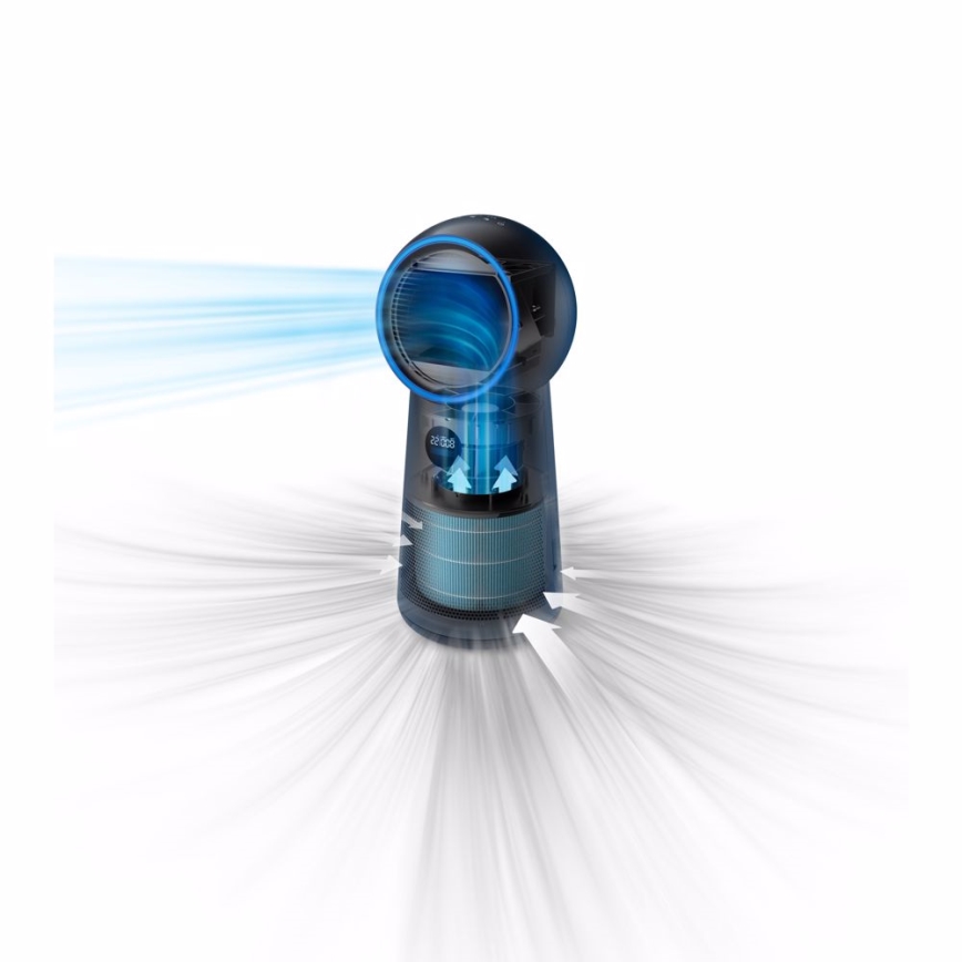 Philips AMF220/15 - Purificatore d'aria, ventilatore e riscaldatore d'aria 3in1 SERIES 2000 230V + telecomando