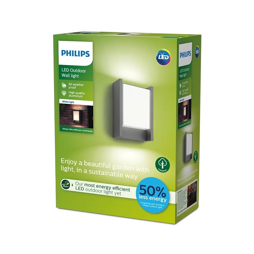 Philips - Applique a LED da esterno LED/3,8W/230V 3000K IP44