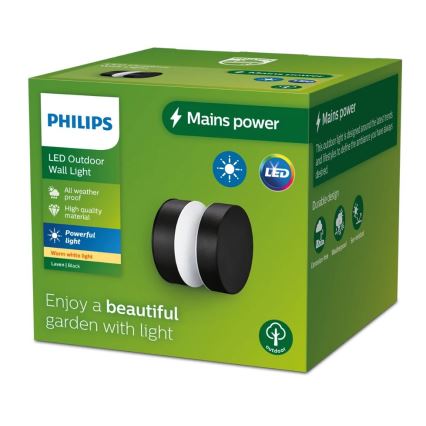 Philips - Applique a LED da esterno LAVEN LED/6W/230V 2700K IP44