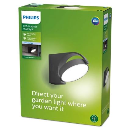 Philips - Applique a LED da esterno LED/7W/230V 4000K IP44