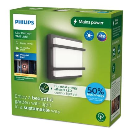 Philips - Applique a LED da esterno PETRONIA LED/3,8W/230V IP44