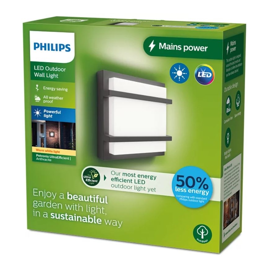Philips - Applique a LED da esterno PETRONIA LED/3,8W/230V IP44