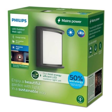 Philips - Applique a LED da esterno SAMONDRA LED/3,8W/230V IP44