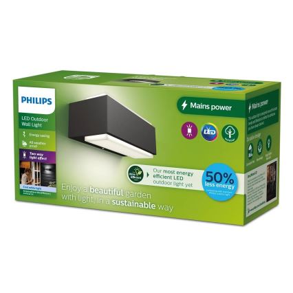 Philips - Applique a LED da esterno STRATOSPHERE LED/3,8W/230V 4000K IP44