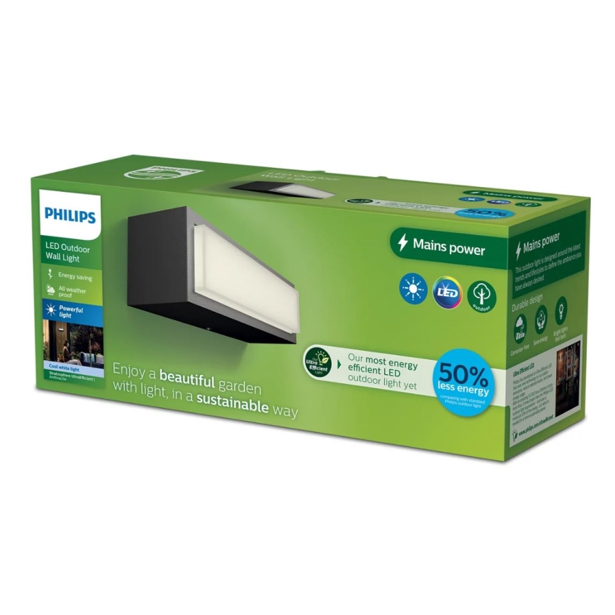 Philips - Applique a LED da esterno STRATOSPHERE LED/3,8W/230V 4000K IP44