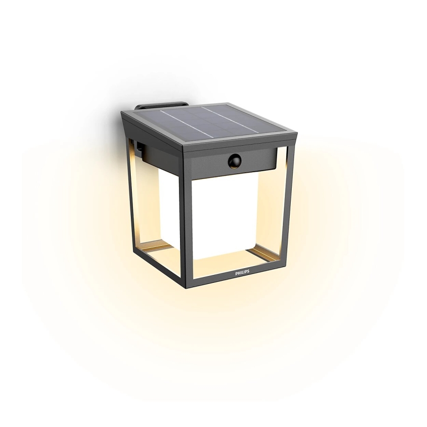 Philips - Applique a LED solare con sensore BLAISE LED/1,5W/3,7V 3000K IP44