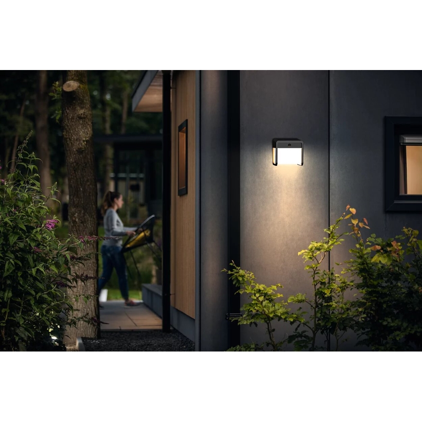 Philips - Applique a LED solare con sensore EZRA LED/1,8W/3,7V 3000K IP44