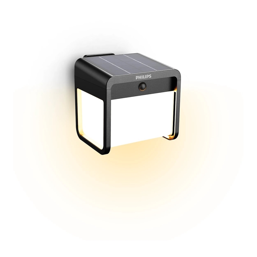 Philips - Applique a LED solare con sensore EZRA LED/1,8W/3,7V 3000K IP44