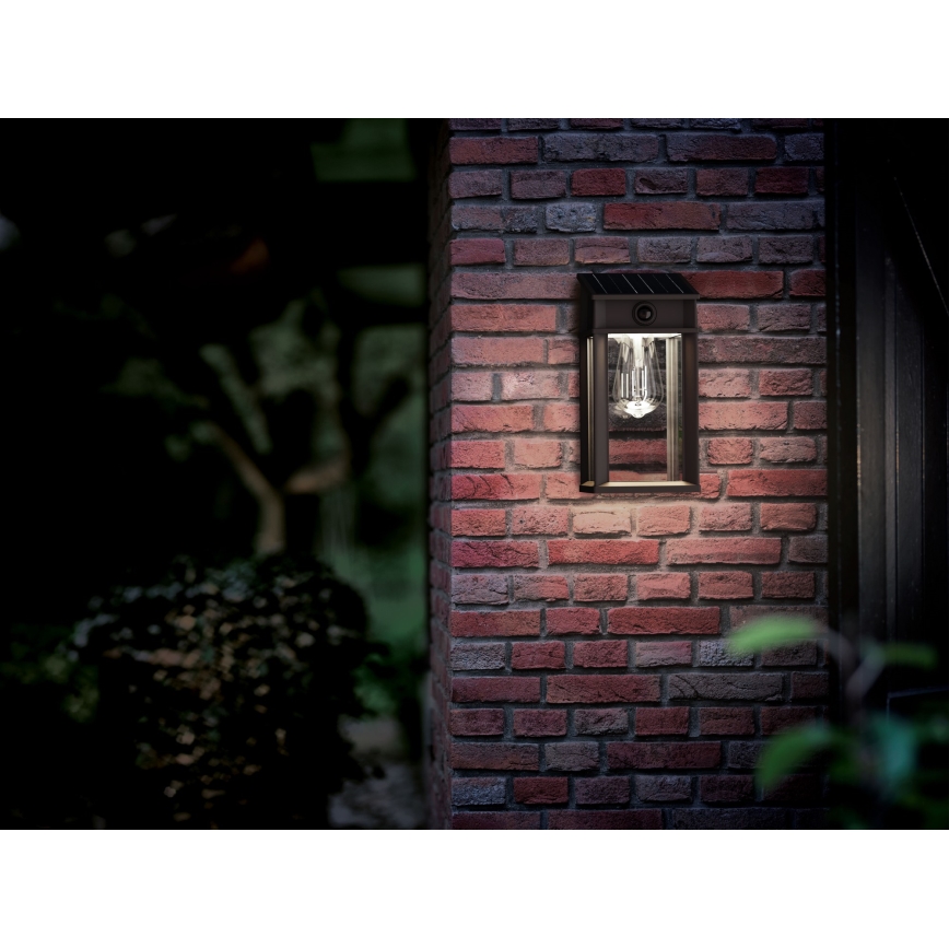 Philips - Applique a LED solare con sensore GERI LED/3,2W/3,7V 4000K IP44