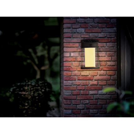 Philips - Applique a LED solare con sensore JUDA LED/3,2W/3,7V 2700K IP44