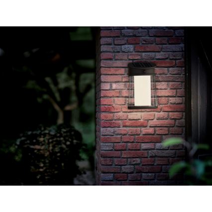Philips - Applique a LED solare con sensore JUDA LED/3,2W/3,7V 2600 mAh 4000K IP44