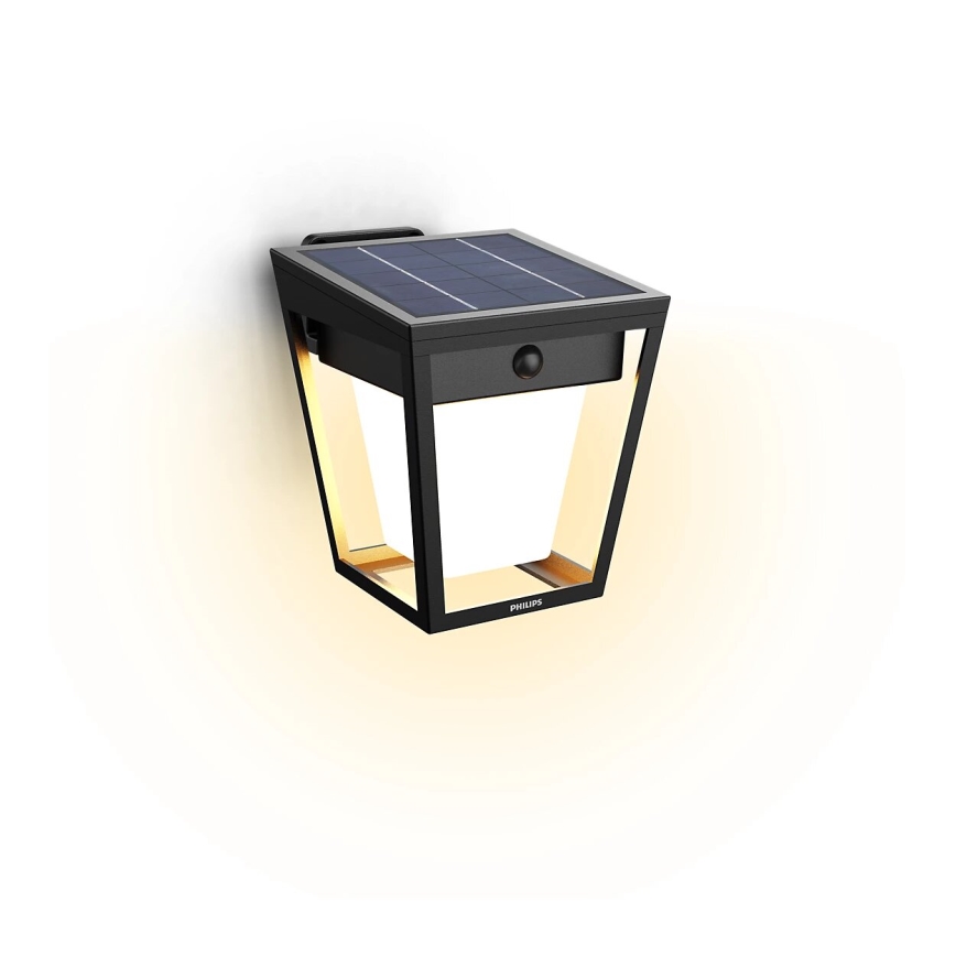 Philips - Applique a LED solare con sensore NISSA LED/1,8W/3,7V 3000K IP44