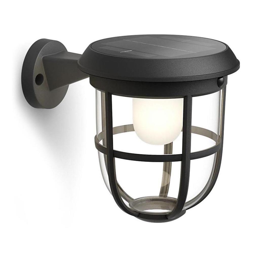 Philips - Applique a LED solare con sensore RADII LED/1,3W/3,7V 2000 mAh 3000K IP44