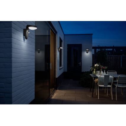 Philips - Applique a LED solare con sensore LED/1,2W/4V 1800 mAh 4000K IP44