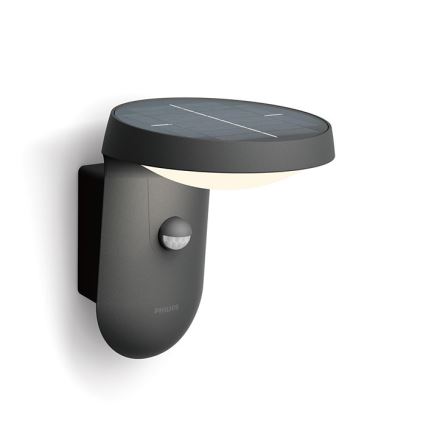 Philips - Applique a LED solare con sensore LED/1,2W/4V 1800 mAh 4000K IP44