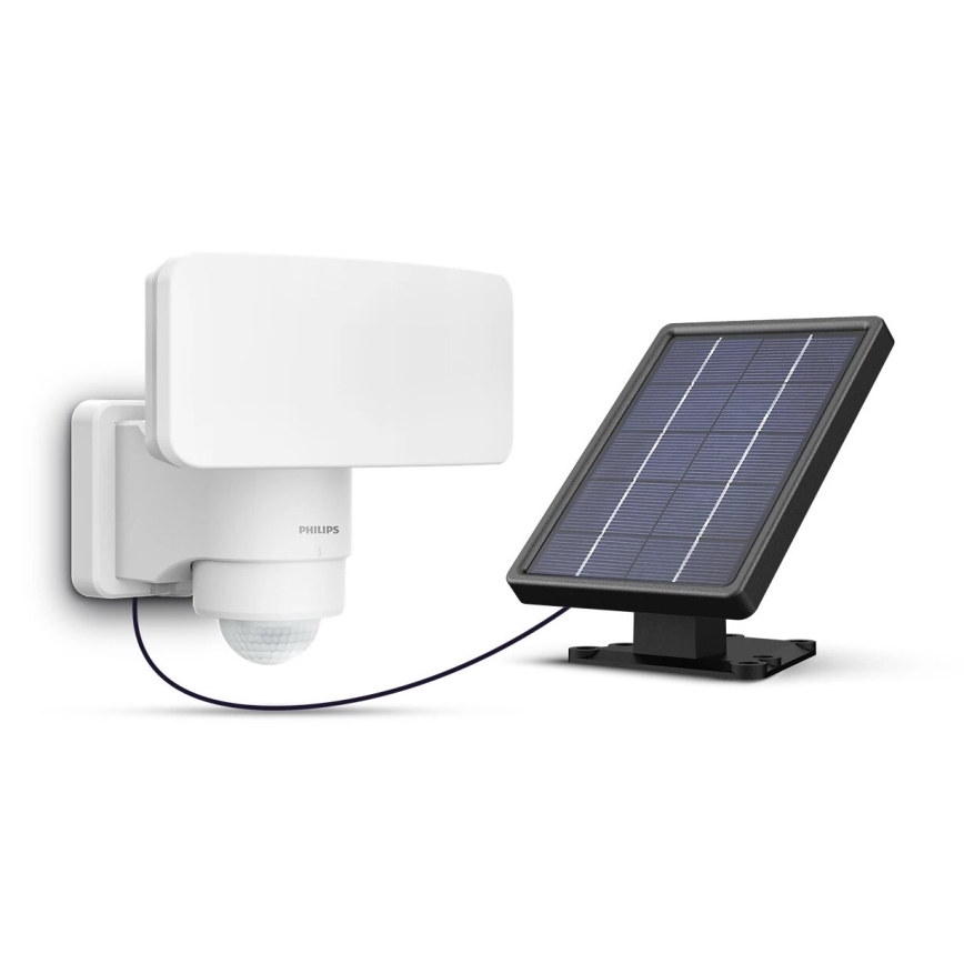 Philips - Applique a LED solare con sensore TYLUS LED/6W/3,7V 3000K IP44