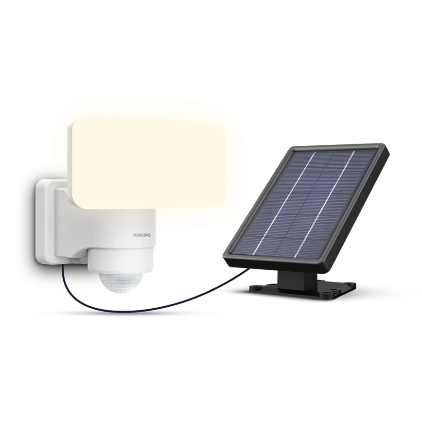 Philips - Applique a LED solare con sensore TYLUS LED/6W/3,7V 5000K IP44