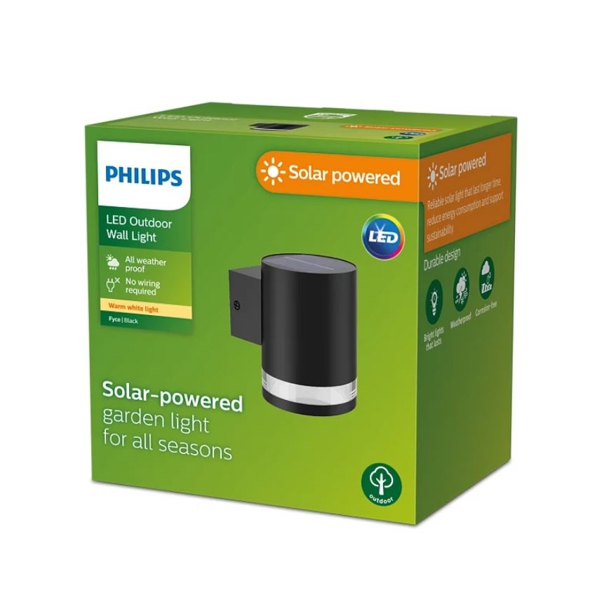 Philips - Applique a LED solare FYCE LED/1,5W/3,7V IP44