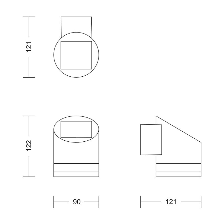 Philips - Applique a LED solare FYCE LED/1,5W/3,7V IP44