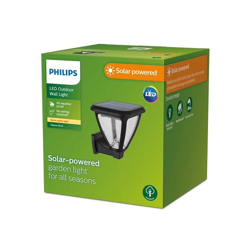 Philips - Applique a LED solare VAPORA LED/1,5W/3,7V IP44