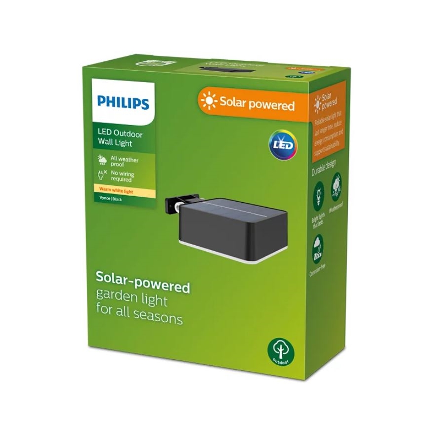 Philips - Applique a LED solare VYNCE LED/1,5W/3,7V IP44