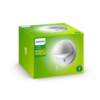 Philips - Applique da esterno con sensore 1xE27/12W/230V IP44