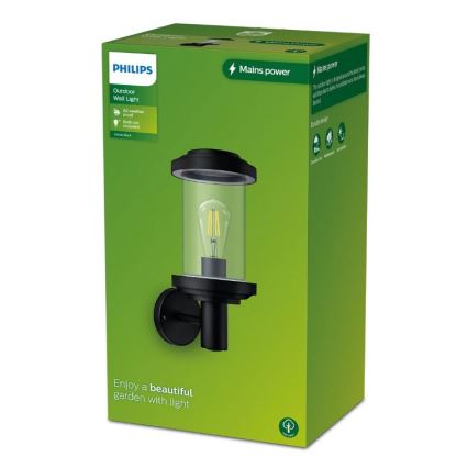 Philips - Applique da esterno LISTRA 1xE27/25W/230V IP44