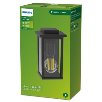 Philips - Applique da esterno MIRTH 1xE27/25W/230V IP44