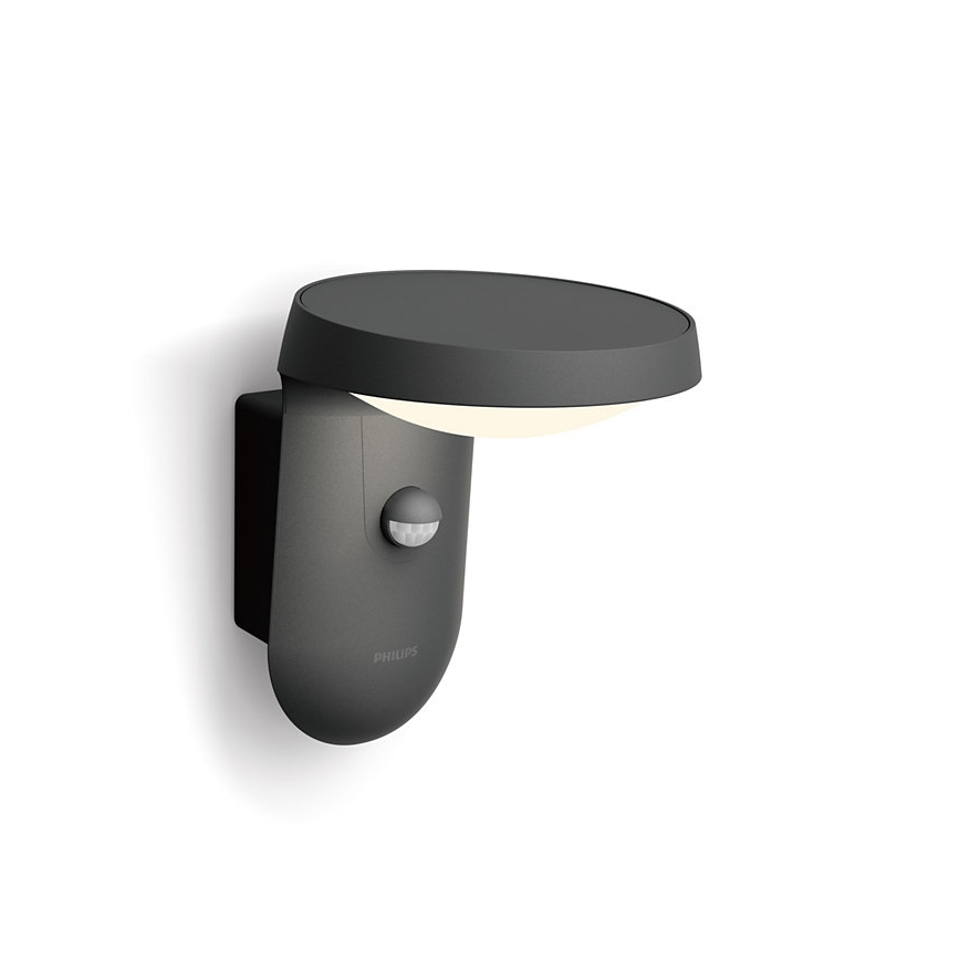Philips - Applique LED da esterno con sensore TYLA LED/9W/230V 4000K IP44