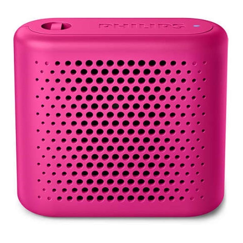 Philips BT55P/00 - Altoparlante portatile Bluetooth 2W/5V rosa