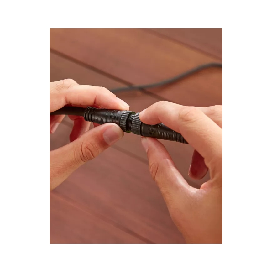 Philips - LED RGBW Catena luminosa estendibile dimmerabile per esterni Hue FESTAVIA 30 LED 21 m IP65