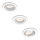 Philips - Confezione da 3 faretti da incasso PERIDOT 1xGU10/7W/230V bianco