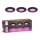 Philips - Confezione da 3 faretti LED RGBW dimmerabili per bagno da incasso Hue SLIM LED/8,3W/230V 1000-20000K neri P44