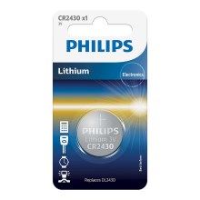 Philips CR2430/00B - Batteria a bottone al litio CR2430 MINICELLS 3V 300mAh
