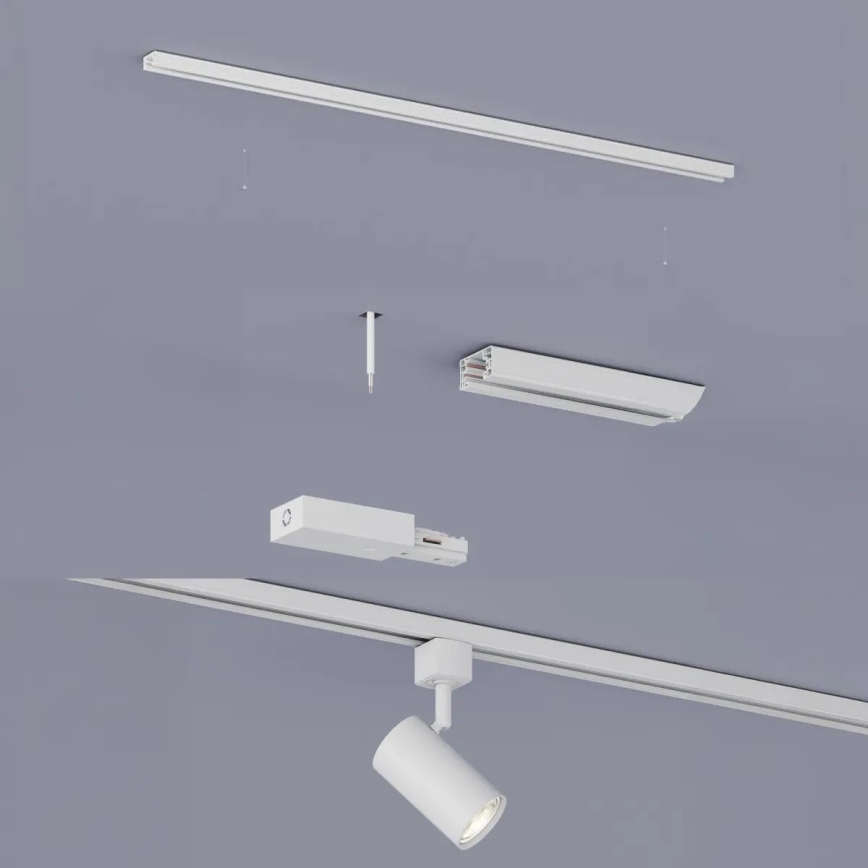 Philips - Faretti LED RGBW dimmerabili per sistema a binario EASYLINK HUE 3xGU10/4,7W/230V 2200-6500K 1 m bianco + Hue Bridge