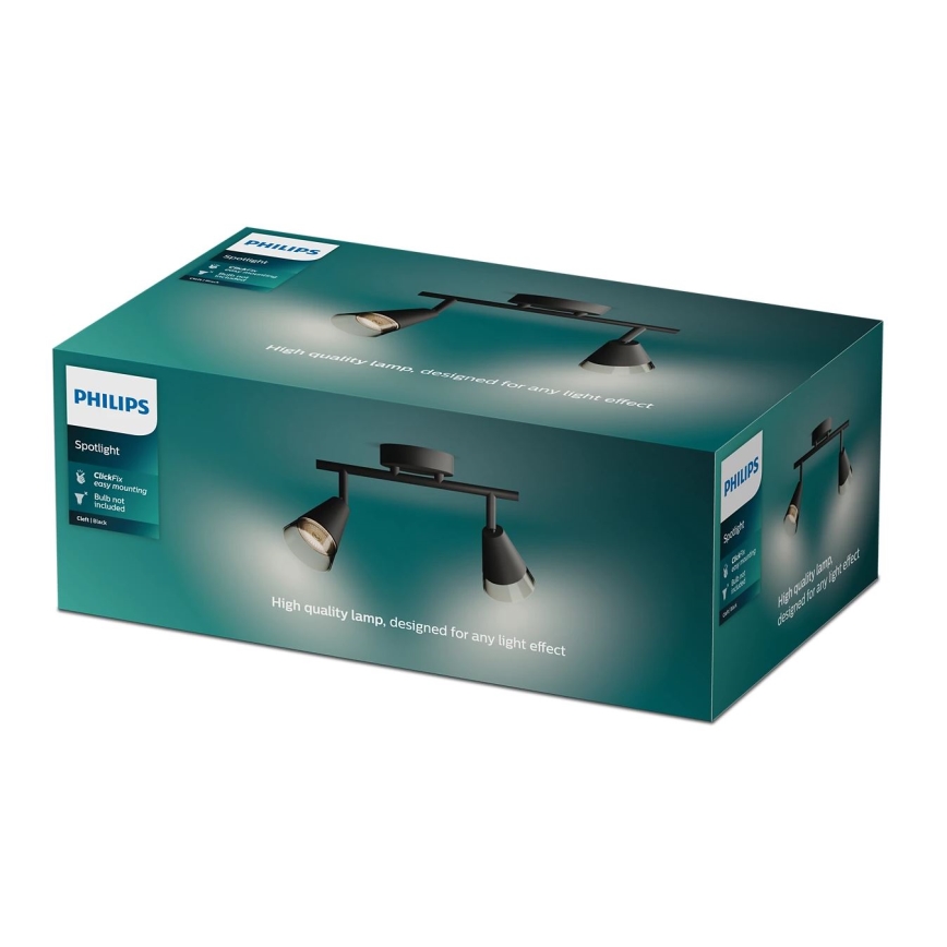 Philips - Faretto CLEFT 2xGU10/5W/230V