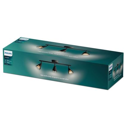 Philips - Faretto CLEFT 3xGU10/5W/230V