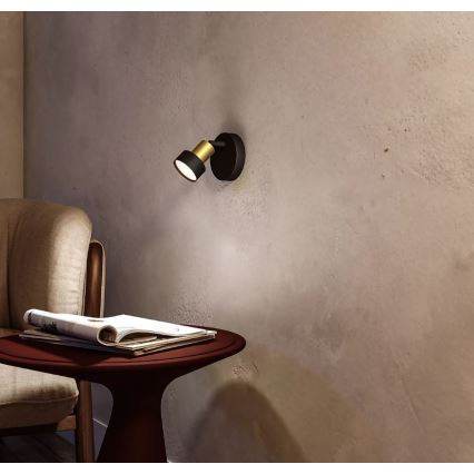 Philips - Faretto CONDUIT 1xGU10/5W/230V nero/ottone