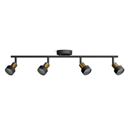 Philips - Faretto CONDUIT 4xGU10/5W/230V nero/ottone