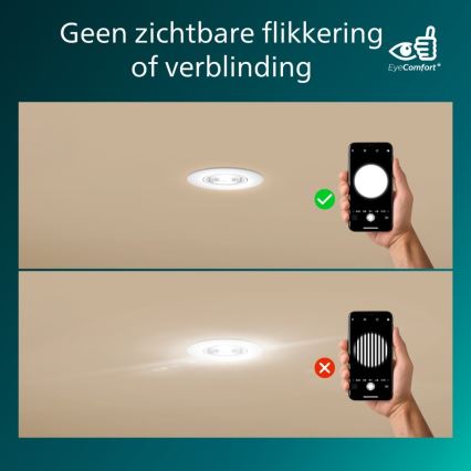 Philips - Faretto da incasso dimmerabile CILANTRO LED/5W/230V 2700K bianco