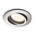 Philips - Faretto da incasso LED RGBW dimmerabile DONEGAL 1xGU10/4,8W/230V + telecomando