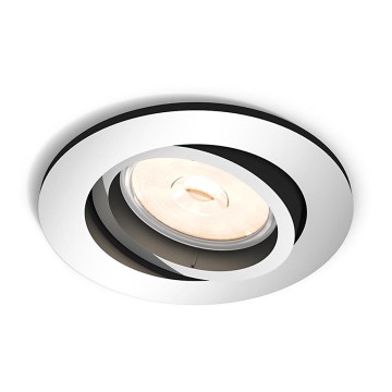 Philips - Faretto da incasso LED RGBW dimmerabile DONEGAL 1xGU10/4,8W/230V + telecomando