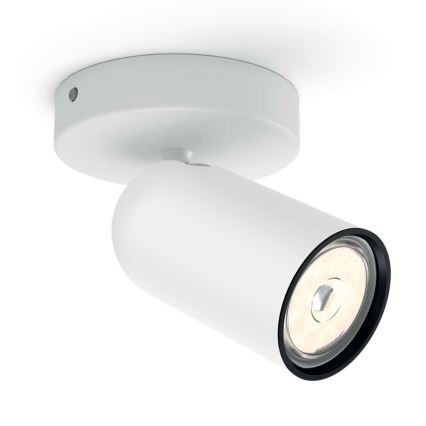 Philips - Faretto LED RGBW dimmerabile PONGEE 1xGU10/4,8W/230V 3000K bianco + telecomando