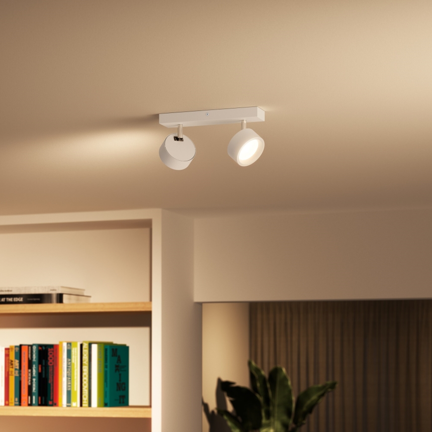 Philips - Faretto LED 2xLED/5,5W/230V bianco
